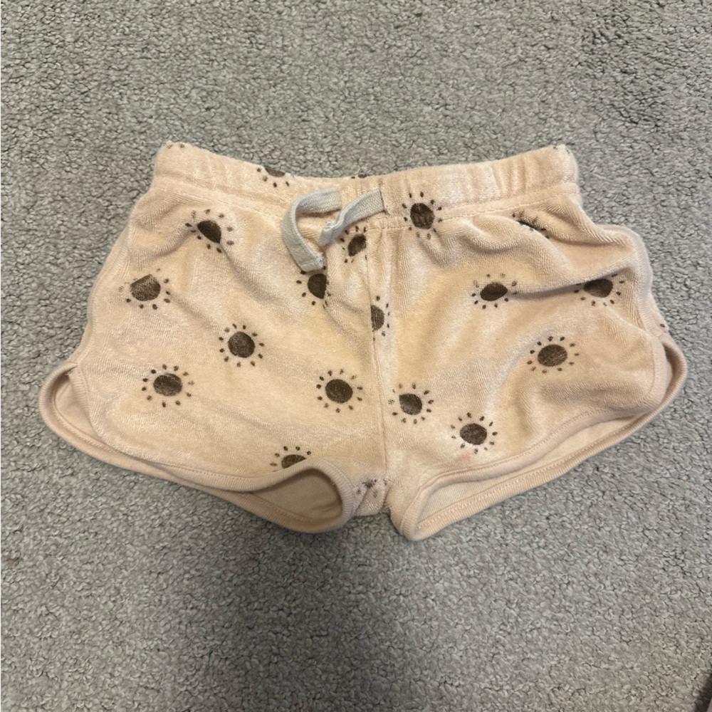 Rylee + Cru Sun Patterned Terry Shorts